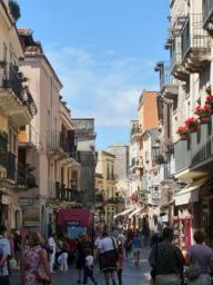Taormina op Sicilie