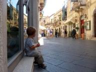 Taormina op Sicilie